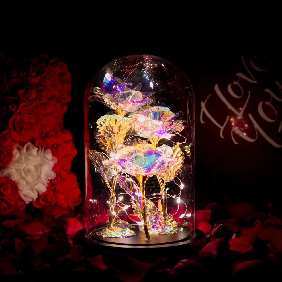 Galaxy Rose Lamp