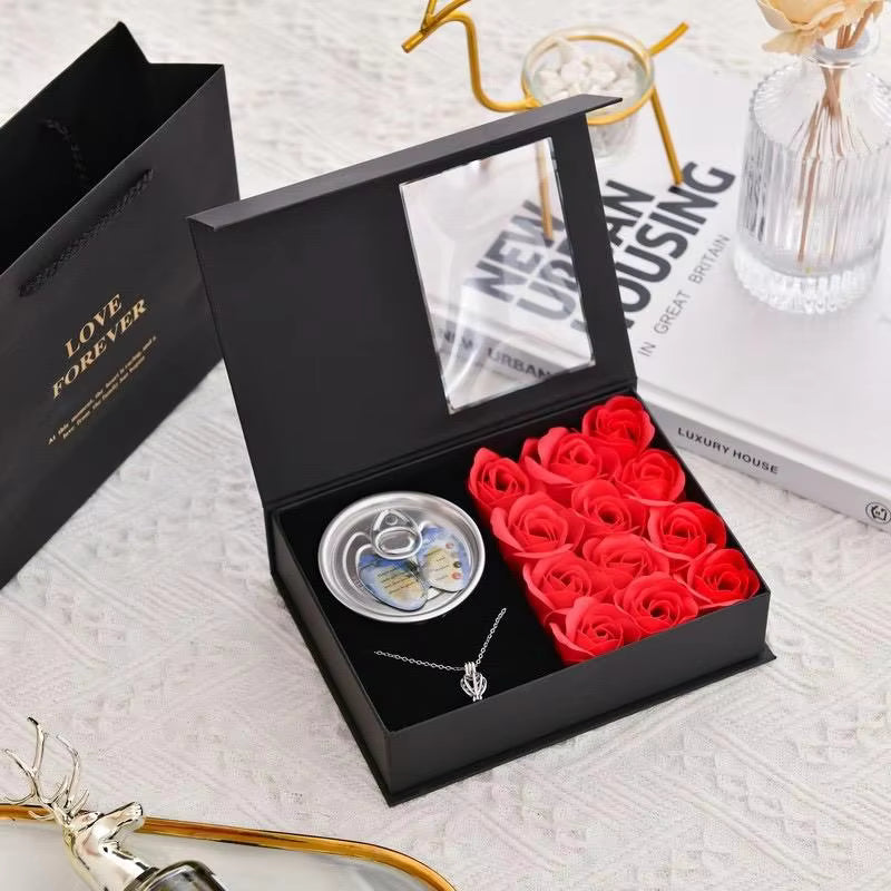 Rosebloom™️ Wish Pearl Gift Rose Gift Box