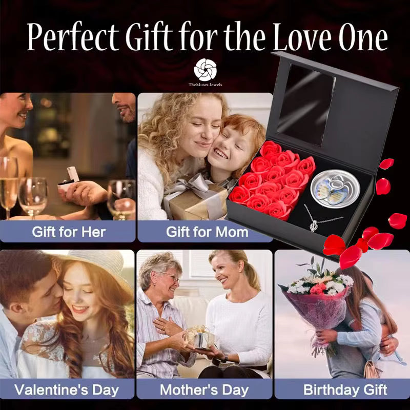 Rosebloom™️ Wish Pearl Gift Rose Gift Box