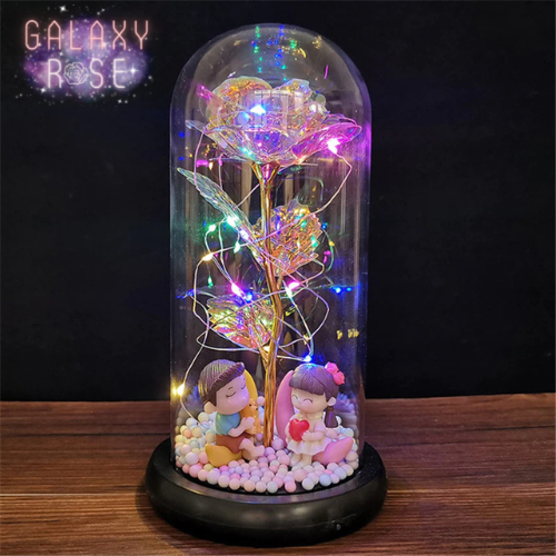 Galaxy Rose Lamp