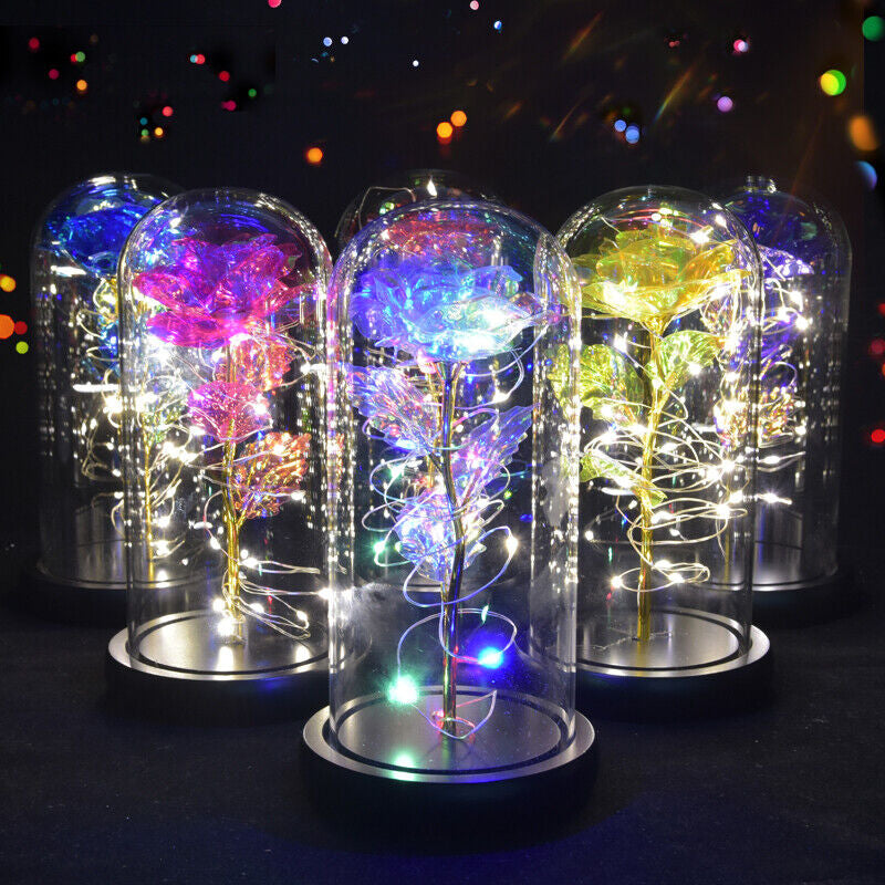 Galaxy Rose Lamp