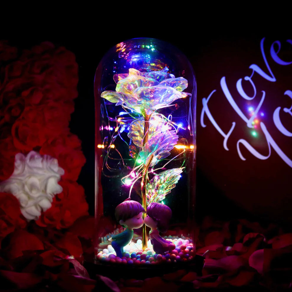 Galaxy Rose Lamp