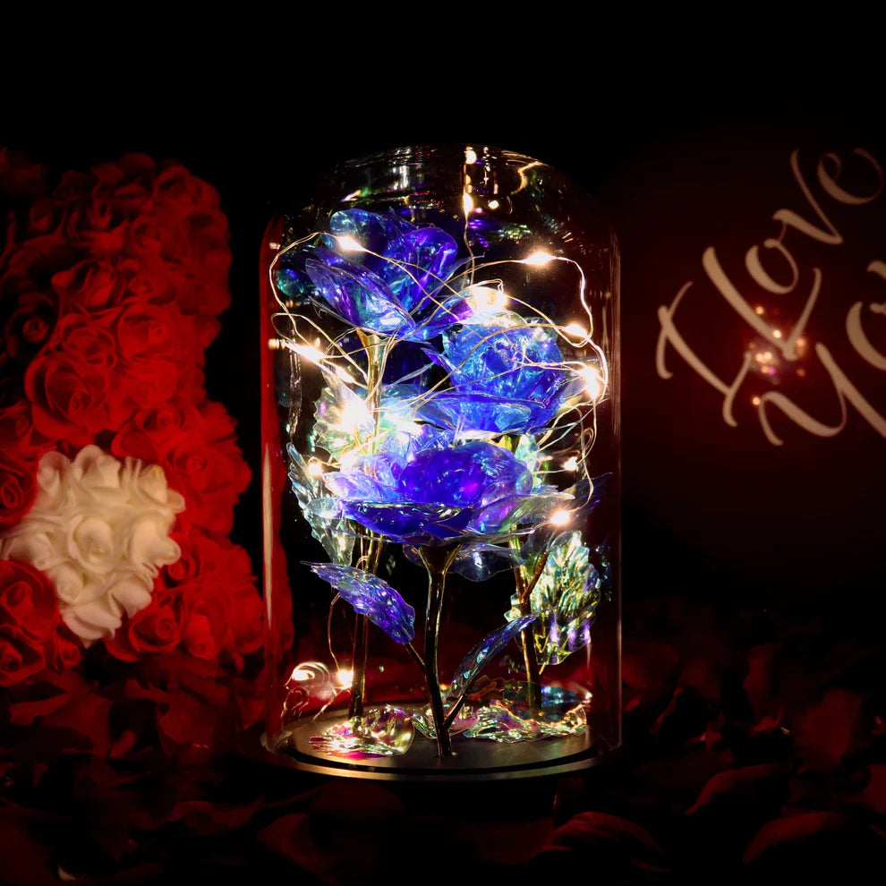 Galaxy Rose Lamp