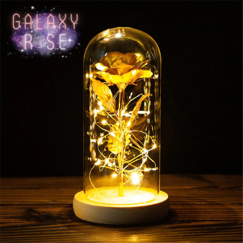 Galaxy Rose Lamp