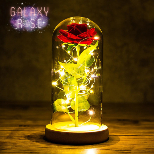 Galaxy Rose Lamp