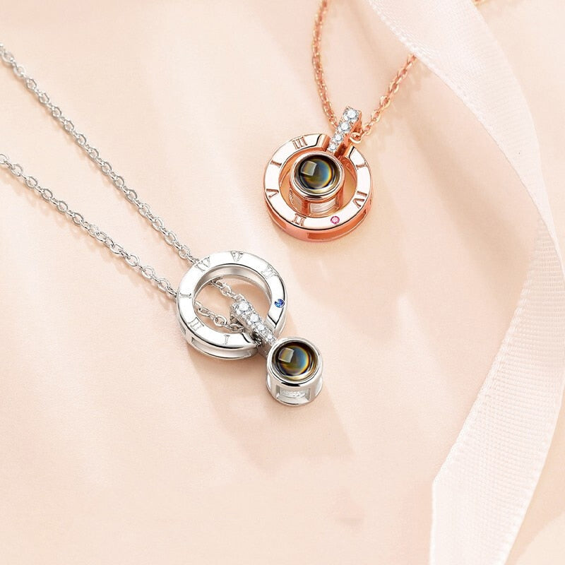 Projection Love Necklace With Gift Box